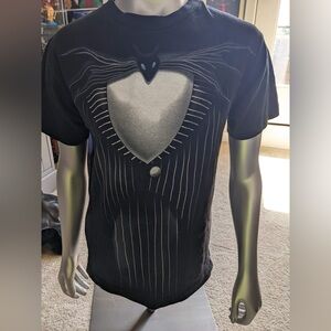 Mens The Nightmare Before Christmas TShirt Jack Skeleton Halloween Sz S Small